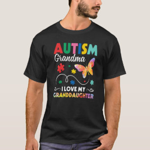 Puzzle Butterfly Autismus Oma I Liebe mein Großvat T-Shirt