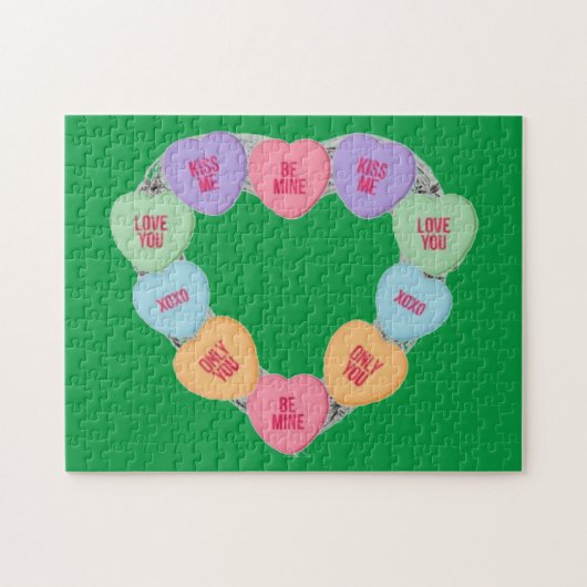 Puzzle Candy Liebe Herz (Horizontal)