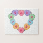Puzzle Candy Love Hearts (Horizontal)