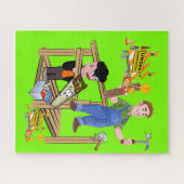 Puzzle Carpenter Tools Hammer (Horizontal)