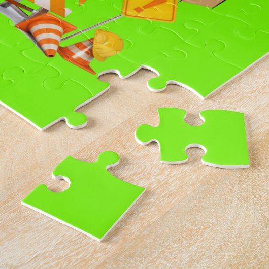 Puzzle Carpenter Tools Hammer (Seite)