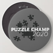 Puzzle Champ 2020 Button (Vorne & Hinten)