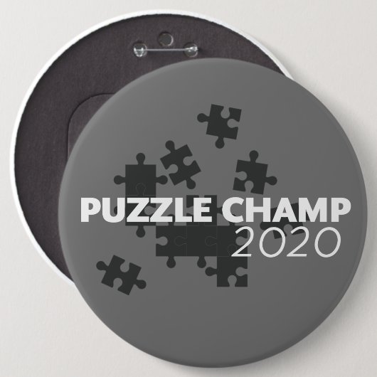 Puzzle Champ 2020 Button (Vorne & Hinten)