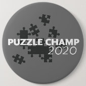 Puzzle Champ 2020 Button (Vorderseite)