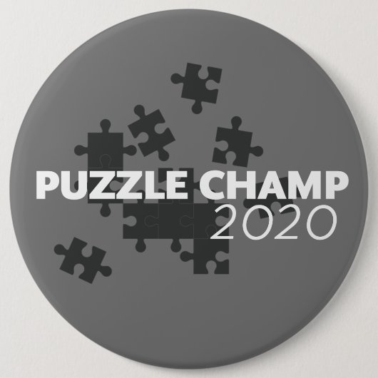 Puzzle Champ 2020 Button (Vorderseite)