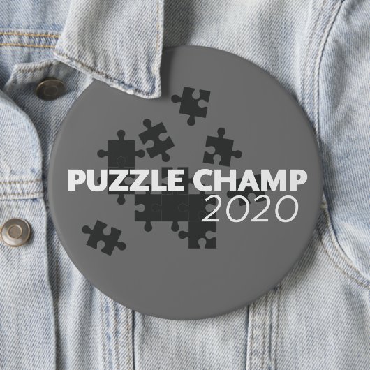 Puzzle Champ 2020 Button (Beispiel)