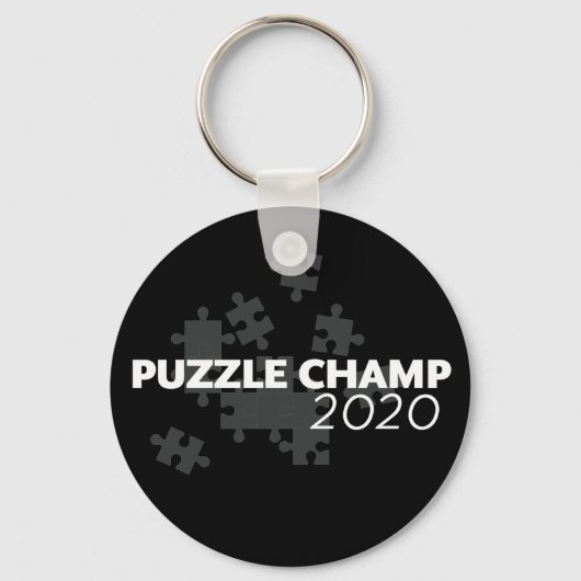 Puzzle Champ 2020 Schlüsselanhänger (Vorderseite)