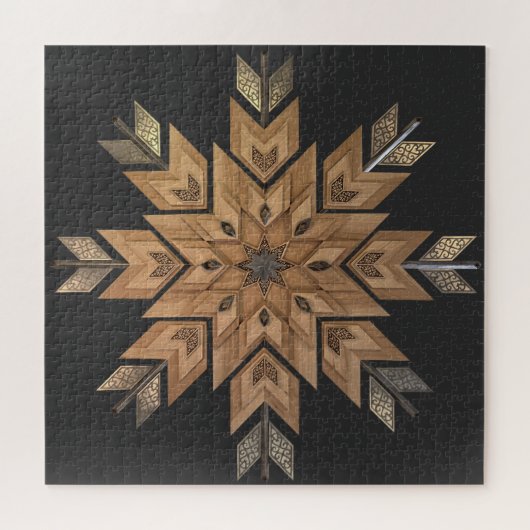 Puzzle Cherry Glowforge und Ätzen (Horizontal)