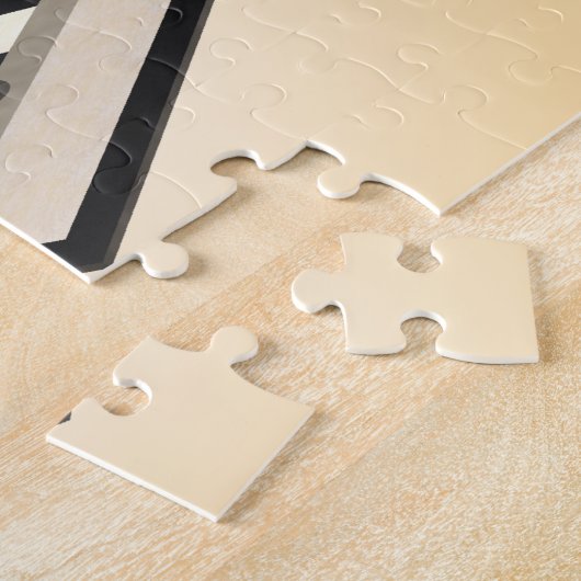 Puzzle: Chessboard and Chess Teile Puzzle (Seite)