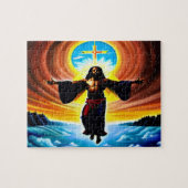 Puzzle Christlicher Kunst im Himmel und auf der Er (Horizontal)