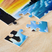 Puzzle Christlicher Kunst im Himmel und auf der Er (Seite)
