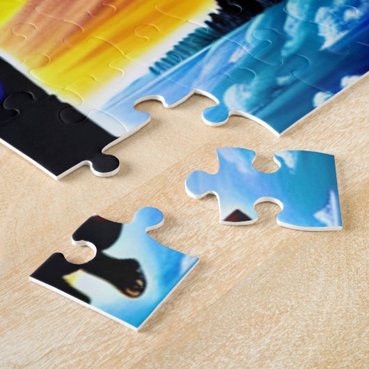 Puzzle Christlicher Kunst im Himmel und auf der Er (Seite)