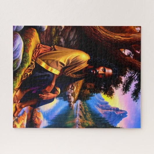 Puzzle Christlicher Kunst "Kreation" (Horizontal)