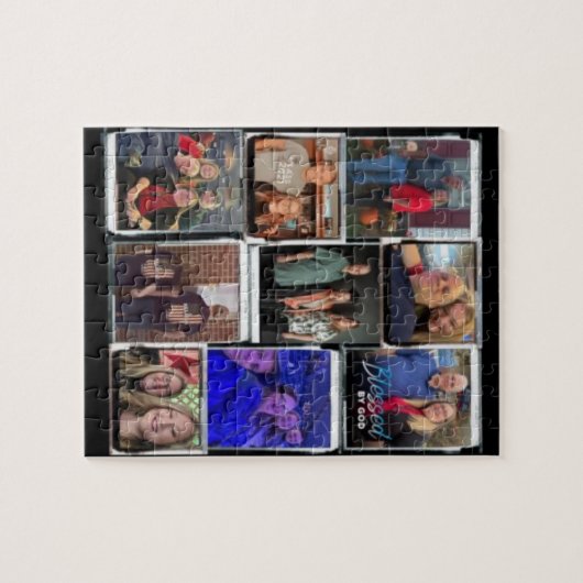 Puzzle-Collage für Fotos Puzzle (Horizontal)