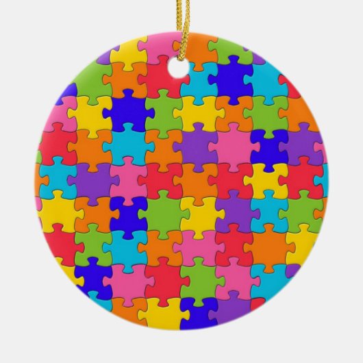 Puzzle Collection Keramik Ornament (Vorne)