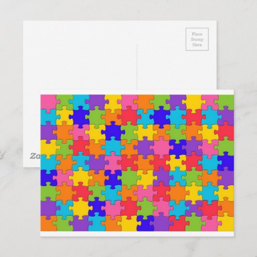 Puzzle Collection Postkarte (Vorne/Hinten)