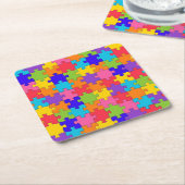 Puzzle Collection-Untersetzer Rechteckiger Pappuntersetzer (angewinkelt)