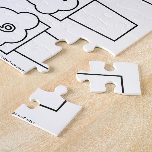 Puzzle Coloring Puzzles Ice Creme (Seite)