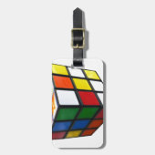 Puzzle Cube der 80er Jahre Gepäckanhänger (Vorderseite vertikal)