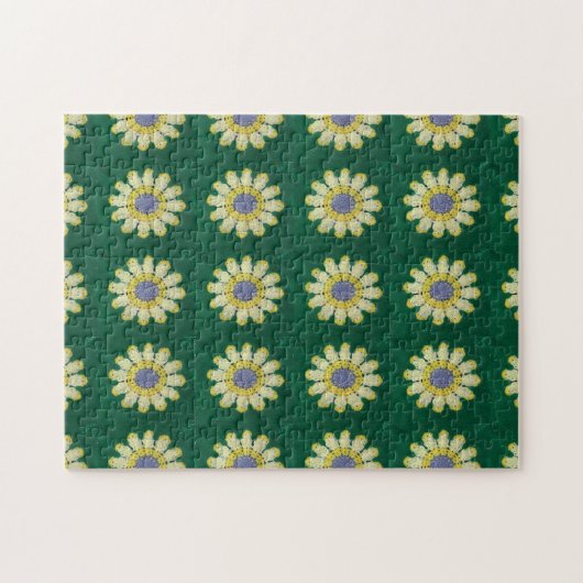 Puzzle - Daisy Crochet Pattern (Horizontal)