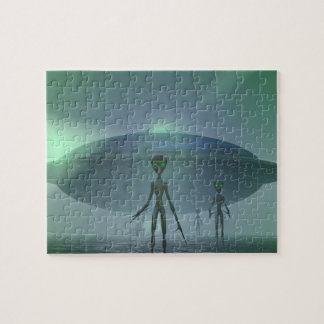 Puzzle der alien-Besucher