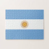 Puzzle der argentinischen Flagge (Horizontal)