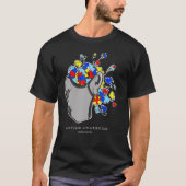 Puzzle der Autismus-Bewusstseinsbildung T-Shirt (Vorderseite)