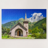 Puzzle der Chamonix-Kirche (Horizontal)