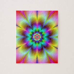 Puzzle der elektrischen Blume