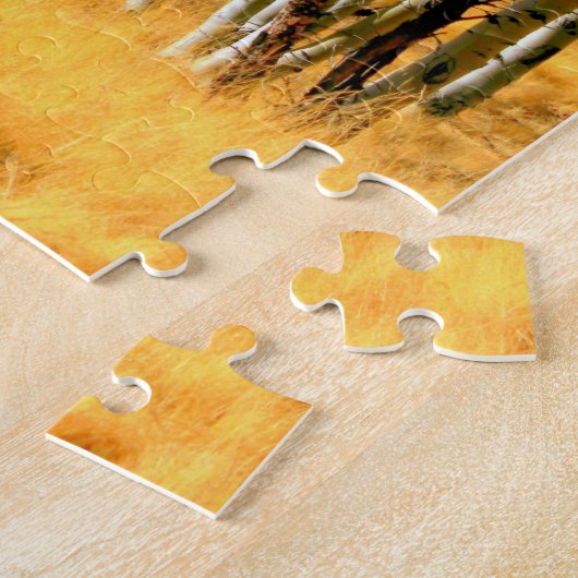 Puzzle der Espenbäume (Seite)