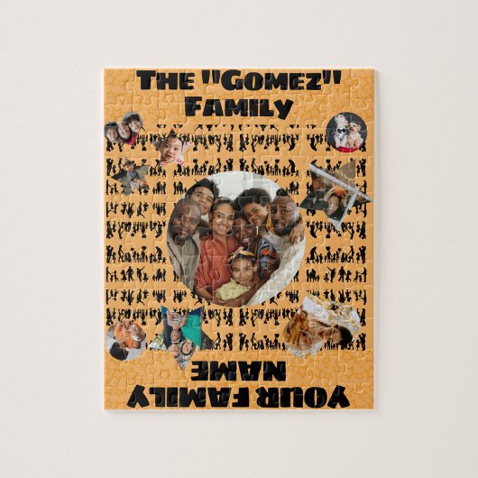 Puzzle der Familie