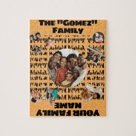 Puzzle der Familie (Vertikal)