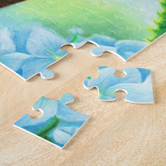 Puzzle der farbenfrohen Mantis (Seite)