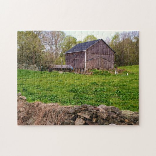 Puzzle der Farm in New England (Horizontal)