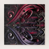 Puzzle der gotischen Rose (Horizontal)