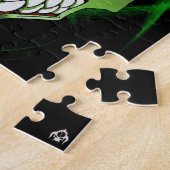 Puzzle der grünen Alien (Seite)