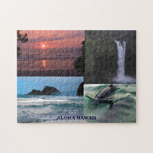 Puzzle der hawaiianischen Landschaft (Horizontal)