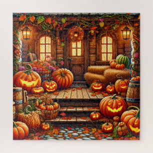 Puzzle der Herbstkunst