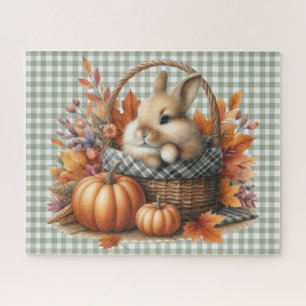 Puzzle der Herbsttiere