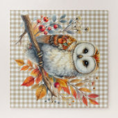 Puzzle der Herbsttiere (Horizontal)