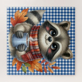 Puzzle der Herbsttiere (Horizontal)