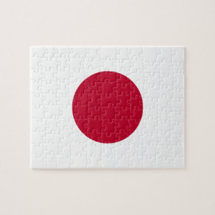 Puzzle der japanischen Flagge
