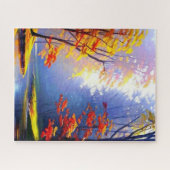 Puzzle der Landschaft im Herbst (Horizontal)