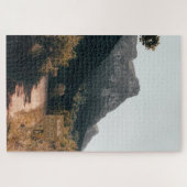 Puzzle der landschaftlichen Bergspur (Horizontal)