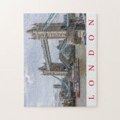 Puzzle der London Tower Bridge (Vertikal)