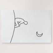 Puzzle der Minimalistischen Nachtreflexion (Horizontal)