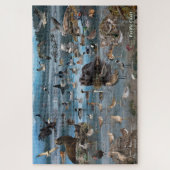 Puzzle der pazifischen Küste (Vertikal)