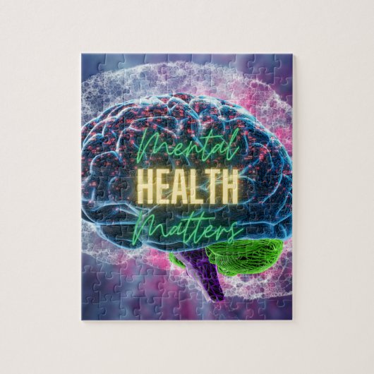 Puzzle der psychischen Gesundheit (Vertikal)