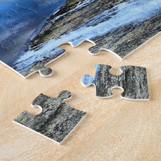 Puzzle der Reflektionen im Herbst (Seite)