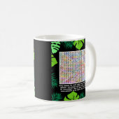 Puzzle der SommerWord-Suche Kaffeetasse (VorderseiteRechts)